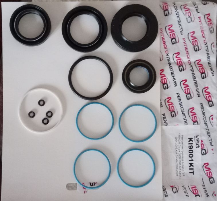 Ремкомплект рулевой рейки с ГУР Hundai Coupe, Kia Cerato.