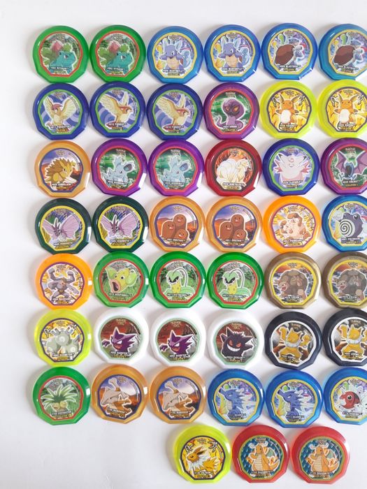 Tazos pokemon nox - venda à unidade