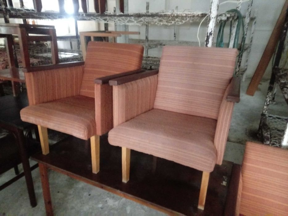 fotel klubowe Vintage- PRL-dobry stan.