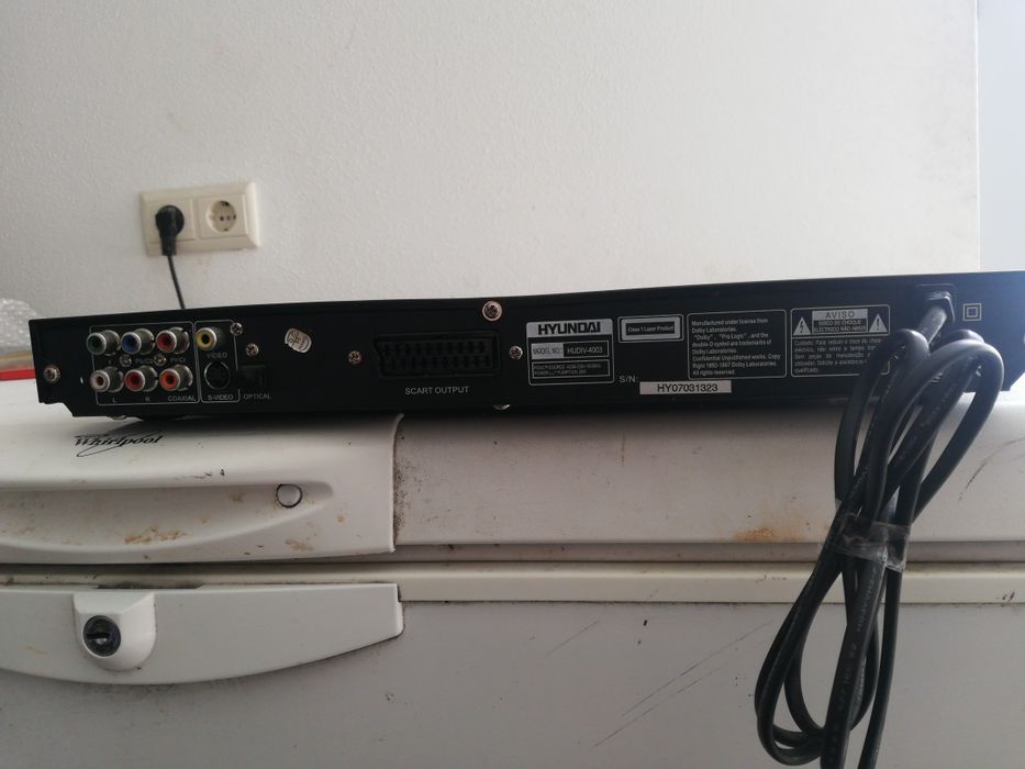 Leitor de DVD, Hyundai, HUDIV-4003