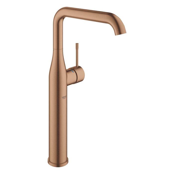 Armatura łazienkowa Grohe, linia Essence, kolor sunset warm.