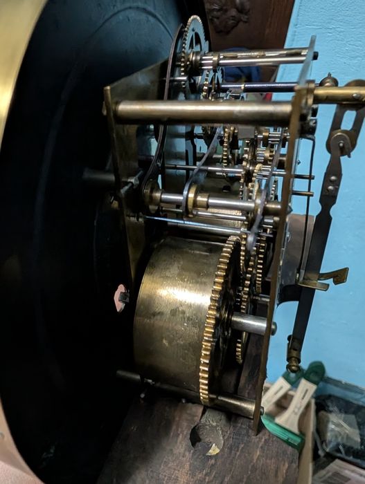 Zegar wiszący Junghans secesja b10