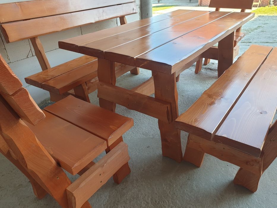 Komplet Masywny Prosty 160