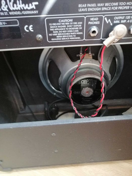 Amplificador Hughes&Kettner 100 Troca