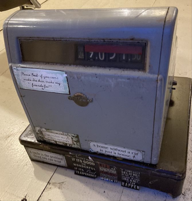 Maquina registadora antiga