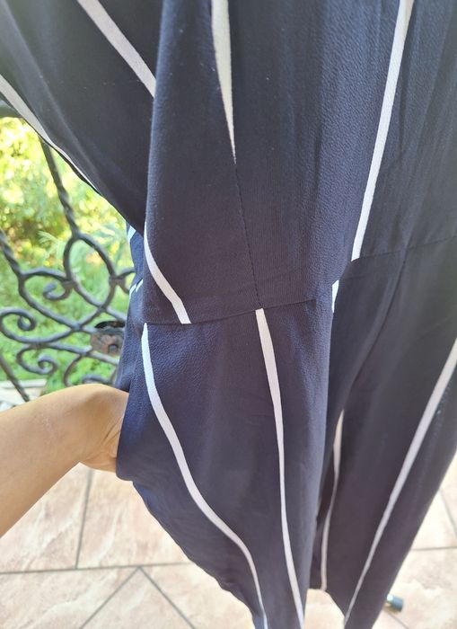 Kombinezon damski w paski długość 3/4 marka AX Paris rozmiar XL 42