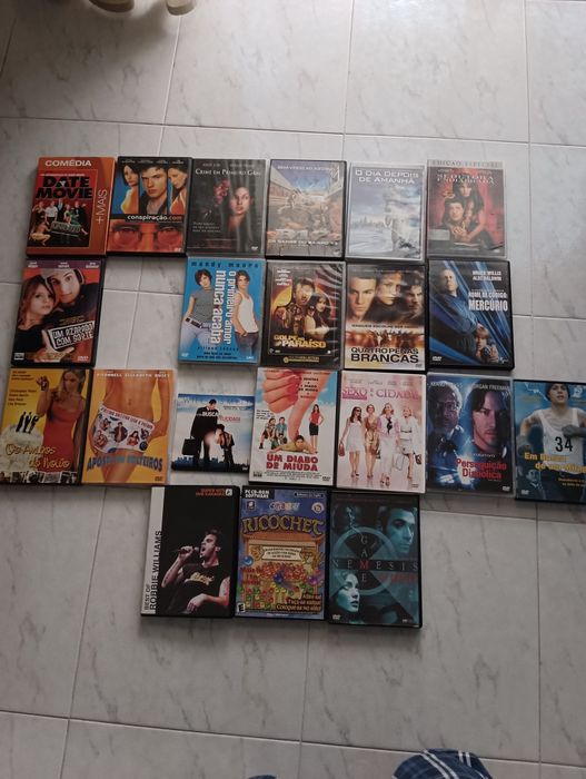 Vários filmes novos originais