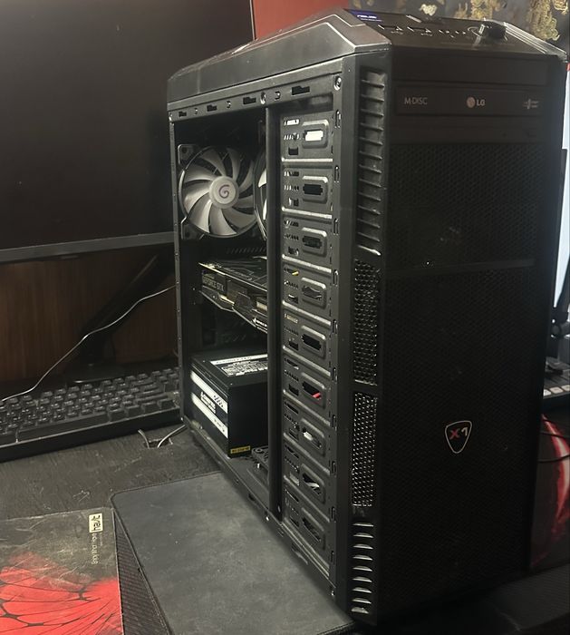 Игровий компʼютер asus 1660ti, i7 4790 4.0GHz, 16gb ddr3, ssd+hhd