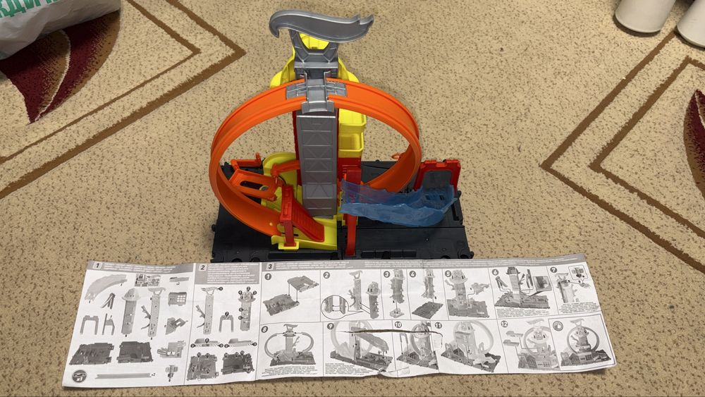 Трек Hot Wheels City Пожежна станція HKX41