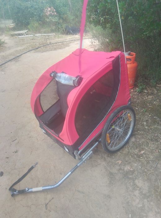 Atrelado bicicleta para cão