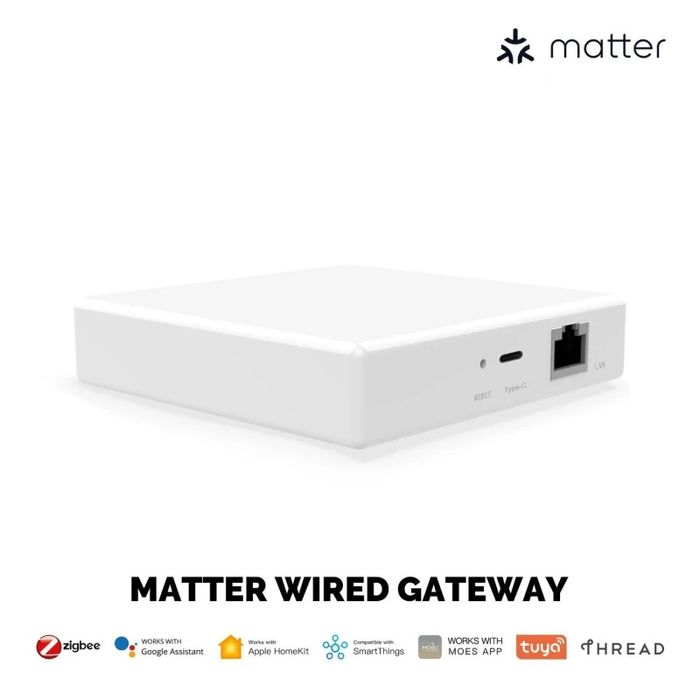Centralka Bramka Matter / Zigbee / Thread Moes MZHUB mostek LAN SMART