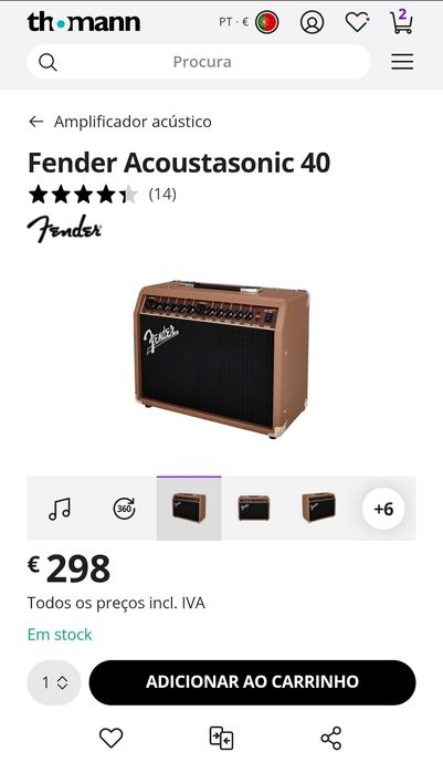 Fender acoustasonic 40