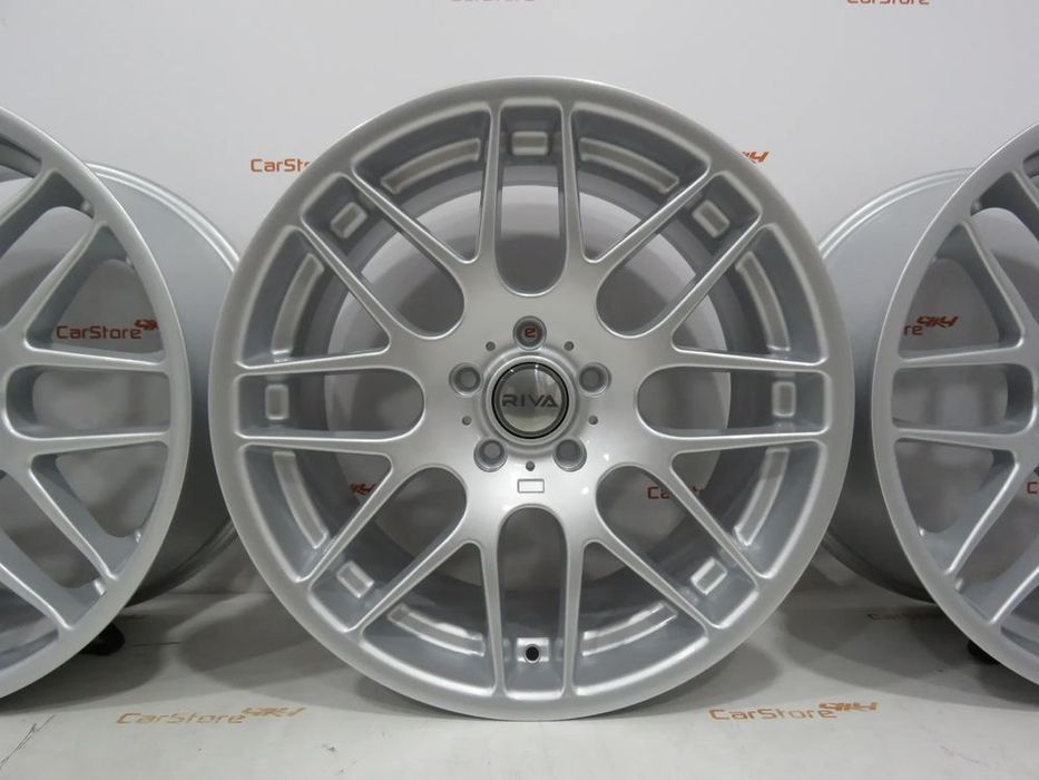 Jantes Riva RVD / Bmw M3 CSL 19 '' 8 et 34 + 9 et 37 5x120 Silver