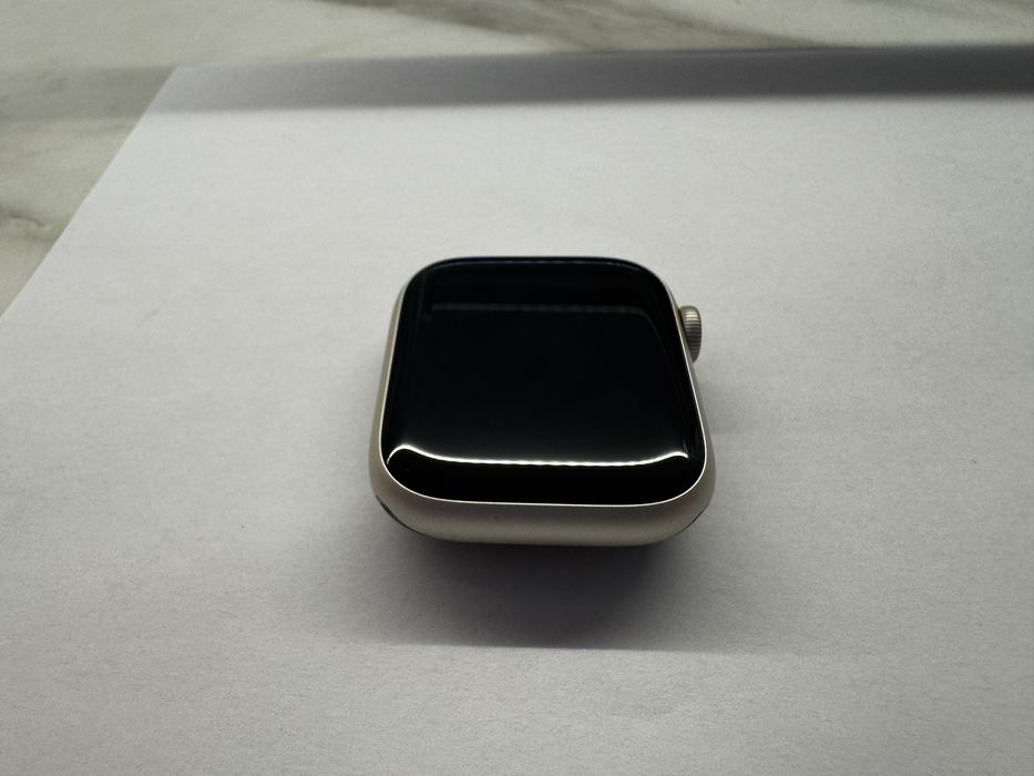 Apple Watch Series 9 45mm GPS + Cellular – Starlight | 96% baterii