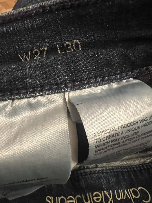 Calvin Klein jeans skinny W27 L30