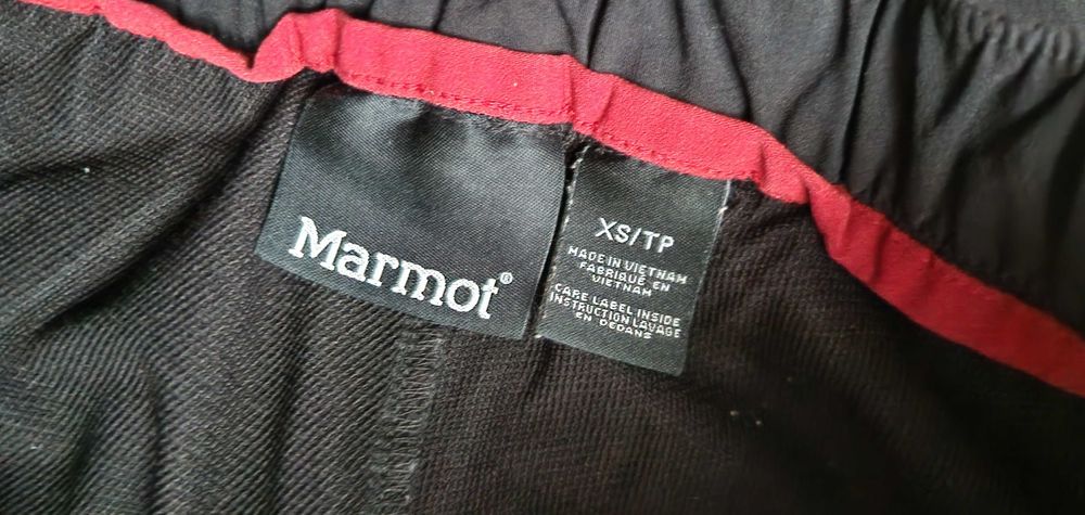Czarne Spodnie trekkingowe Marmot xs