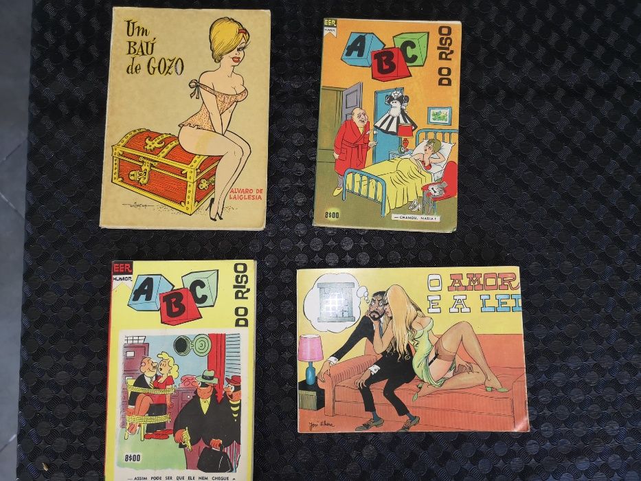 Livros de Anedotas Humor anos 50 a 70
