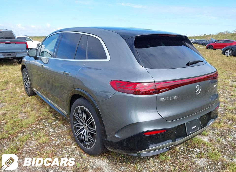 Mercedes EQS SUV W296 Задний бампер / Задній бампер