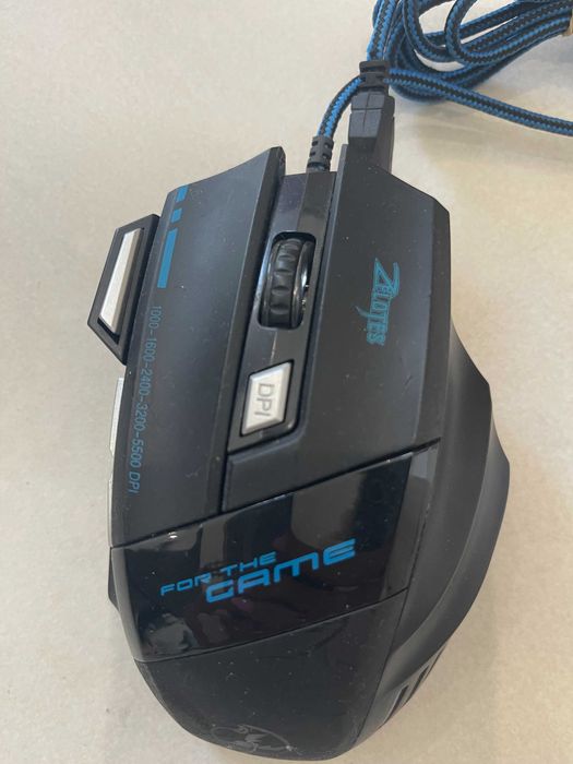 Rato Gamer Zelotes, Rato Gamer com Fio T-80 BIG MAC 5500DPI