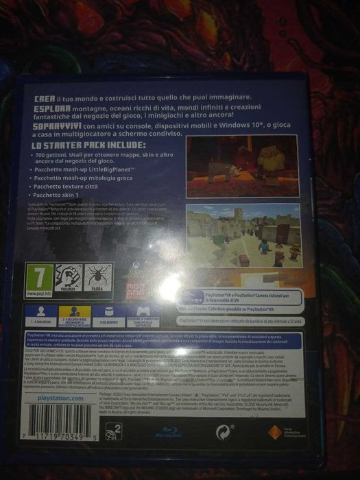 Гра PlayStation 4 Minecraft PS4 Диск ПС4 Майкрафт