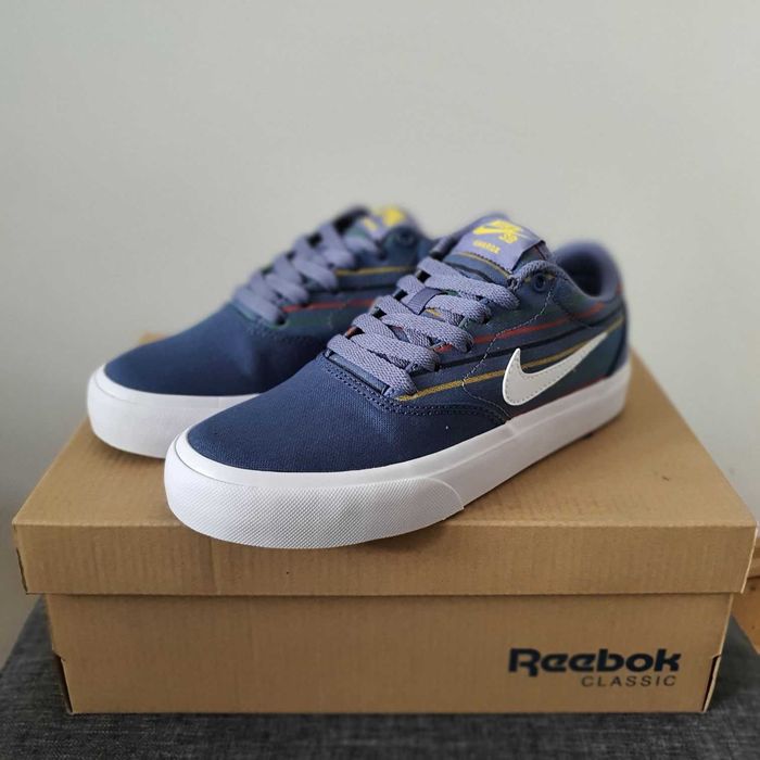 Nike SB Charge Canvas Premium - niebieskie - 36 - oryginalne