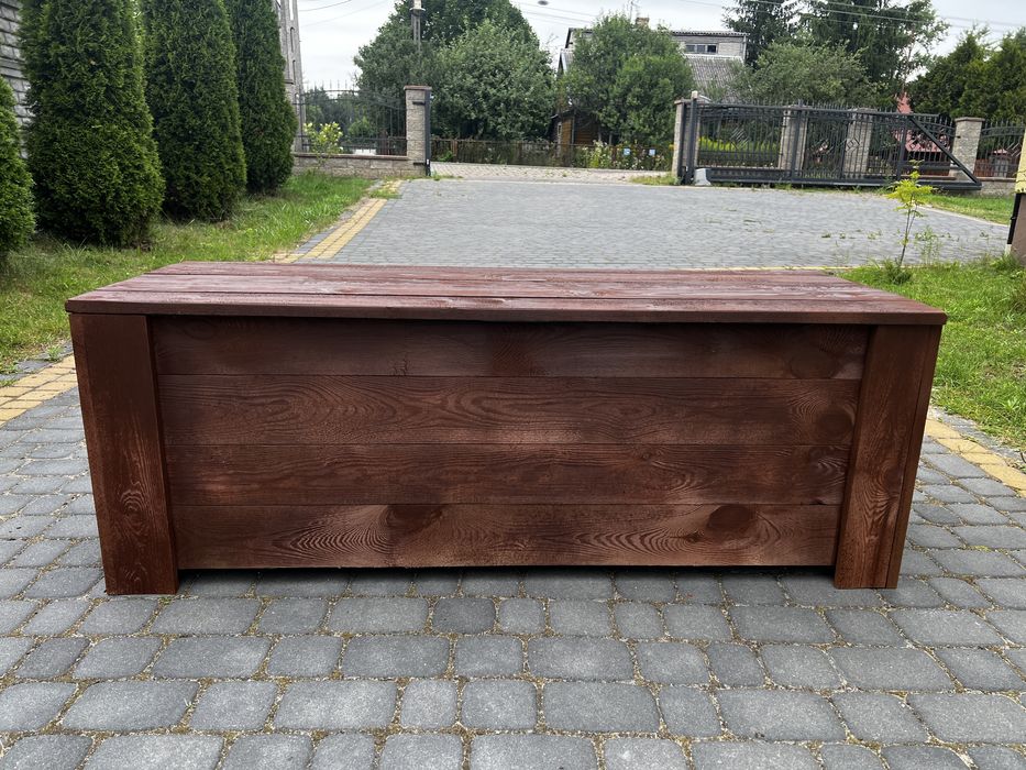 Skrzynia zamykana, kufer do ogrodu i na balkon