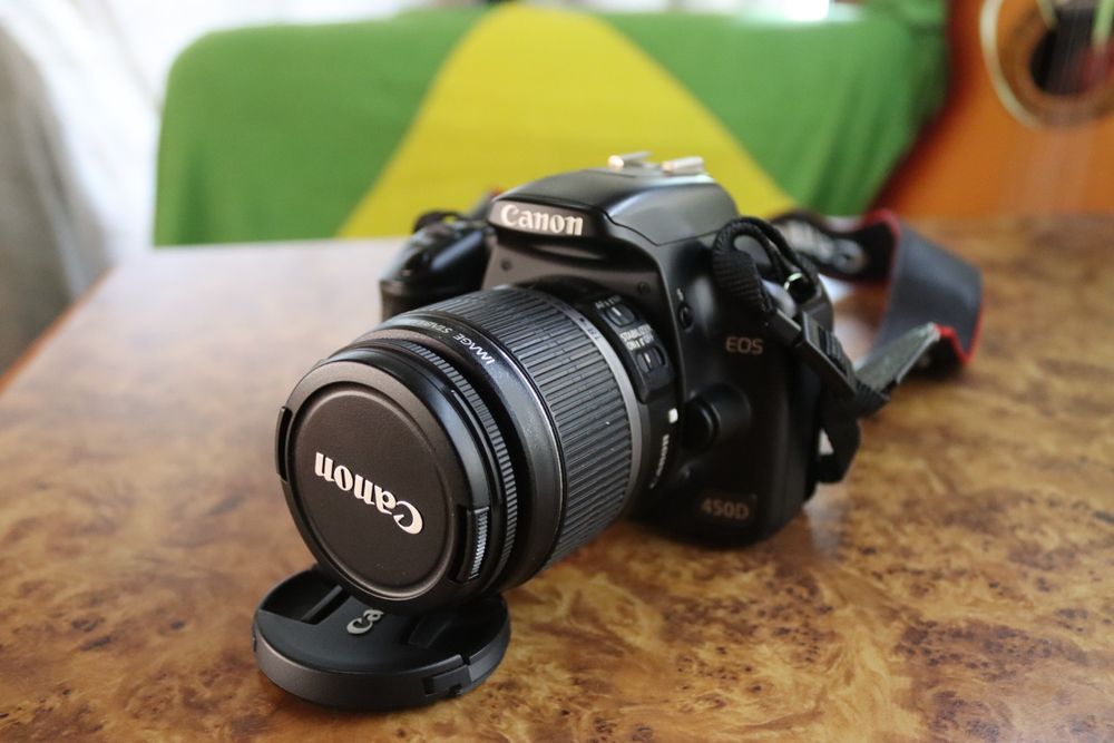Câmera Canon 450d