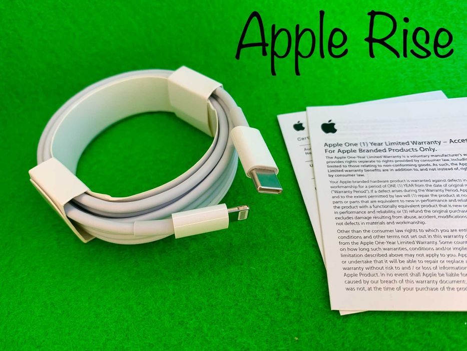 ОРИГИНАЛ Быстрая зарядка Айфон Блок 35 Ватт + Провод Лайтнинг 2м