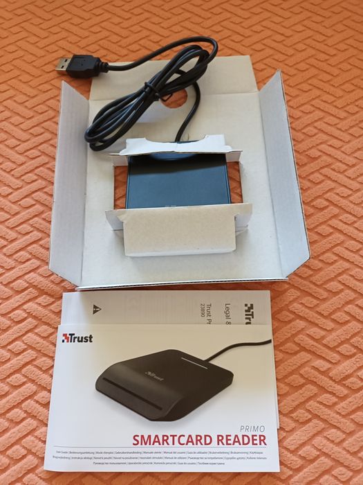 NOVO Leitor Cartão Cidadão Trust Primo  Smartcards DNI