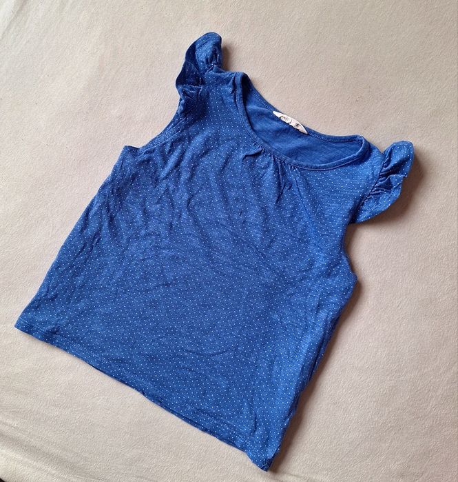H&M bluzka na ramiaczkach r. 104/110