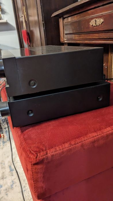Wzmacniacz Technics SU-500 i tuner Onkyo 4220