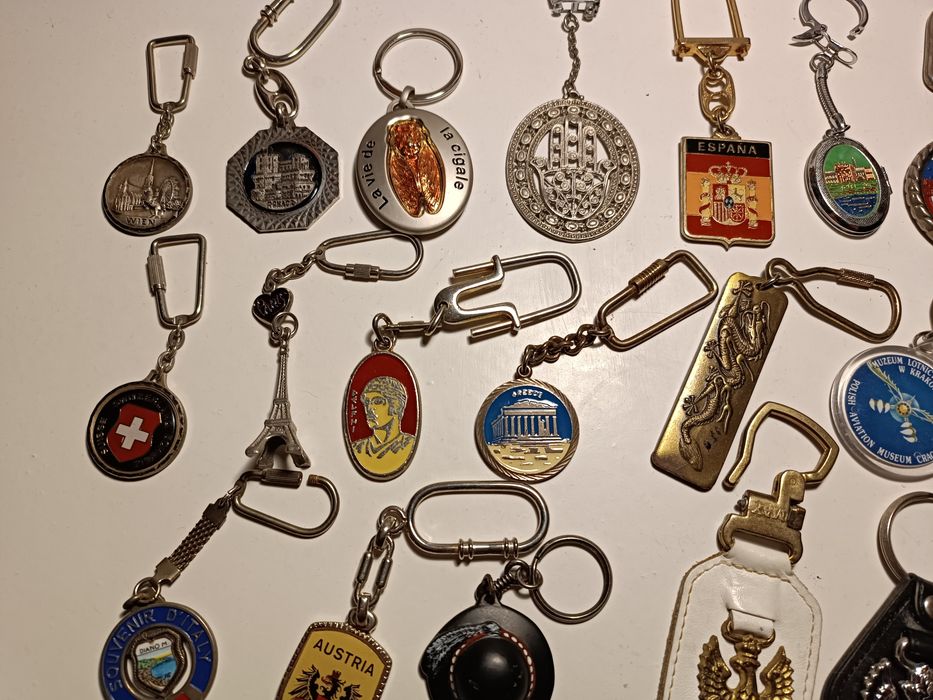 Breloczki zbiór międzynarodowy