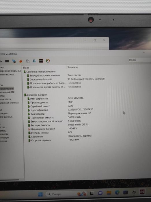 Офісний ноутбук Dell latitude 3520/SSD 256Gb/RAM 8 Gb