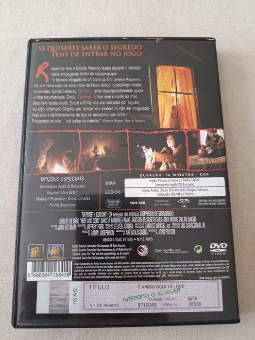 DVD o amigo oculto