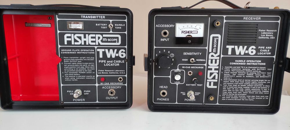 Металошукач Fisher TW6 почти даром, глубинный металлоискатель