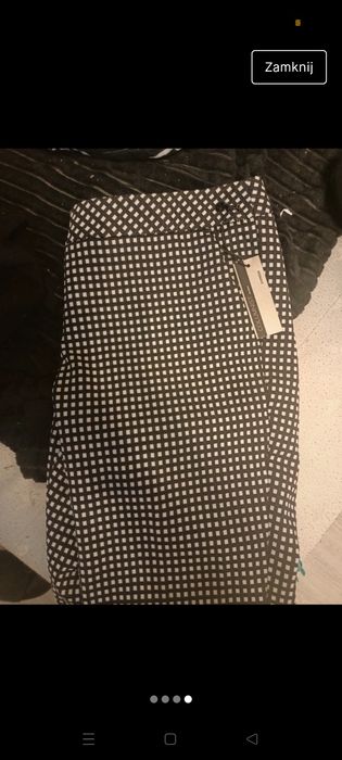 Nowe Spodnie w kratę