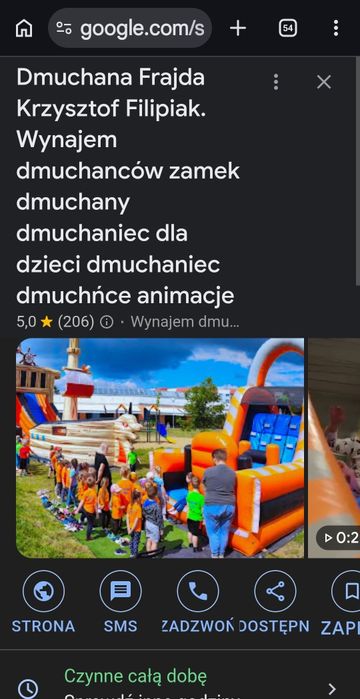 Dmuchańców wynajem dmuchaniec wypożyczenie Wodne dmuchańce Zorb