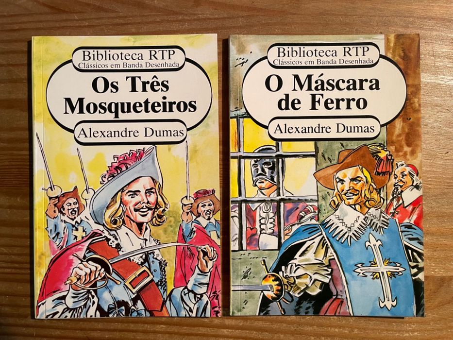 Pack 2 livros - BD - Alexandre Dumas (portes grátis)