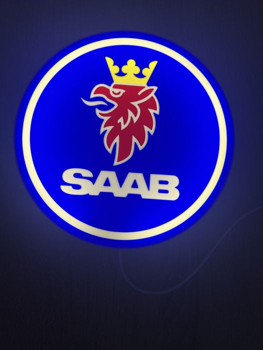 Painel luminoso Saab