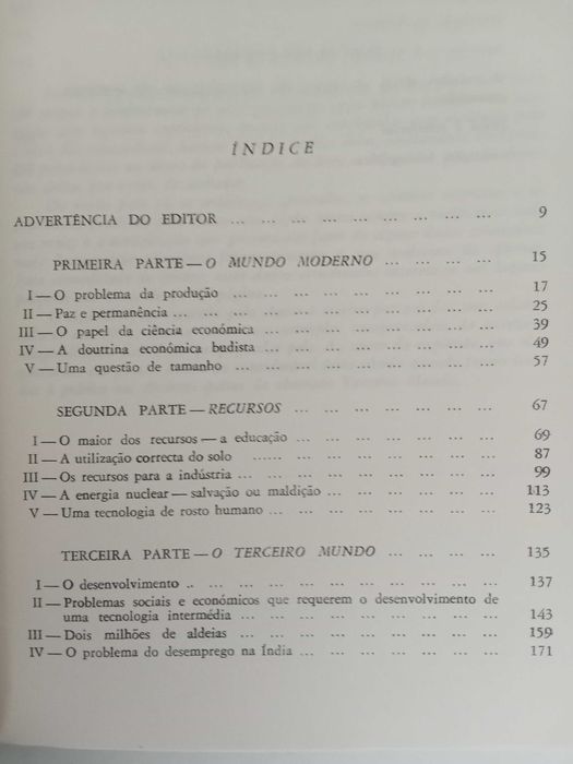 Small is beautiful - E. F. Schumacher