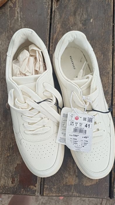 Шкіряні кеди жіночі 41 розмір, 26,5 см