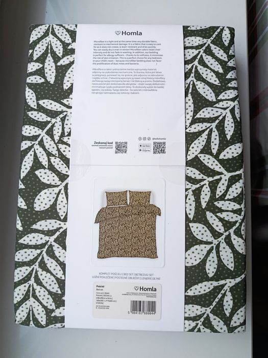 Pościel 160x200 z mikrofibry nowa