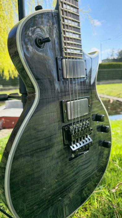 Gitara elektryczna ESP LTD EC-1001 Floyd Rose EMG See Thru Black