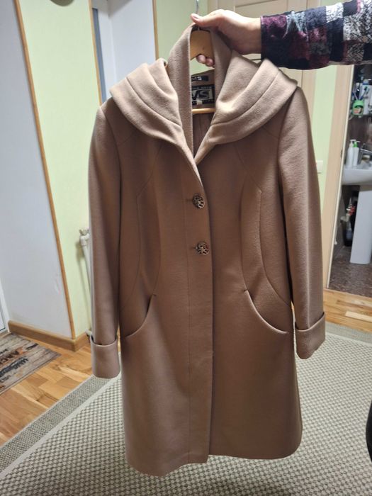 Пальто жіноче драпове 48 розмір