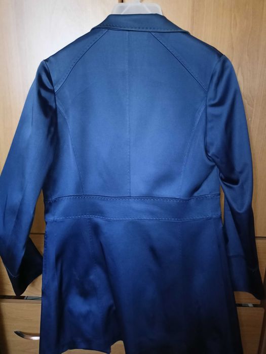 Płaszcz trencz damskie cienki S