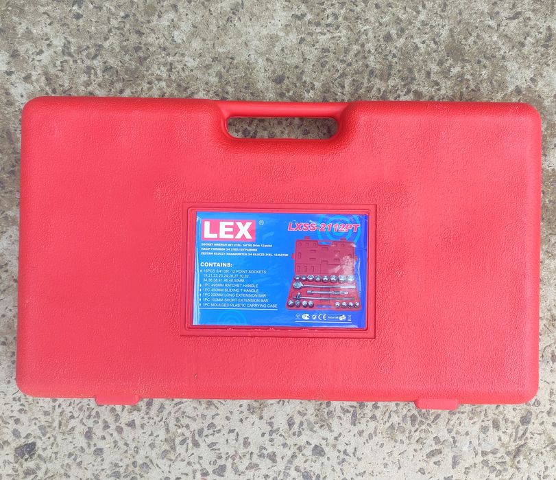 Набір головок 3/4 21 ел 12 гранні інструментів для вантажних авто