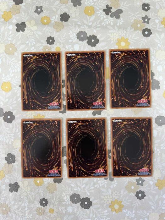 Yu-Gi-Oh! 6 Cartas Japonesas Mago Negro Oficiais Konami–Near Mint