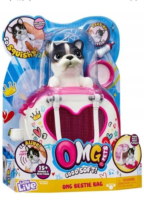 Omg Pets LittleLive interaktywny zwierzak piesek