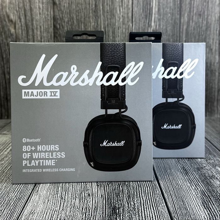 Наушники Marshall Major IV Black 2 шт.