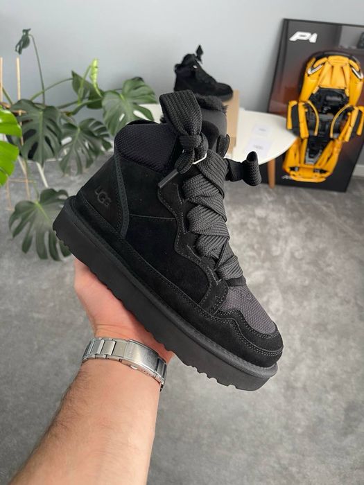 Жіночі утеплені високі  UGG Highmel Sneaker High Black